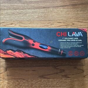 CHI Lava Ceramic Pro Spin N Curl LNIB